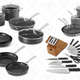 Calphalon Signature Hard Anodized Nonstick Cookware Set, 10-piece | $339 | Amazon
Calphalon Classic Self-Sharpening Knife Block Set, 6-piece | $80 | Amazon
Calphalon Classic Self-Sharpening Knife Block Set, 12-piece | $96 | Amazon
Calphalon Nonstick 12-piece Cookware Set | $168 | Amazon
Calphalon 2-piece Nonstick Fry Pan Set | $30 | Amazon